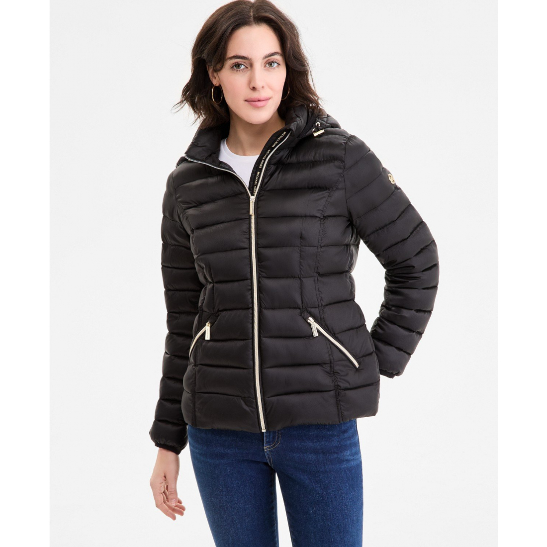 Veste matelassée 'Hooded Shine Packable' pour Femmes
