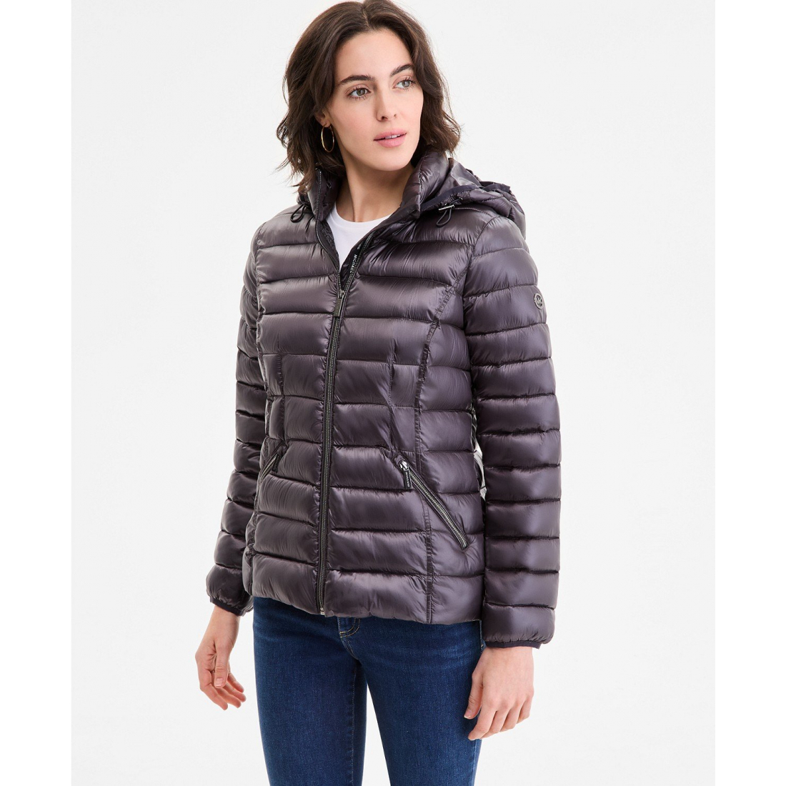 Veste matelassée 'Hooded Shine Packable' pour Femmes