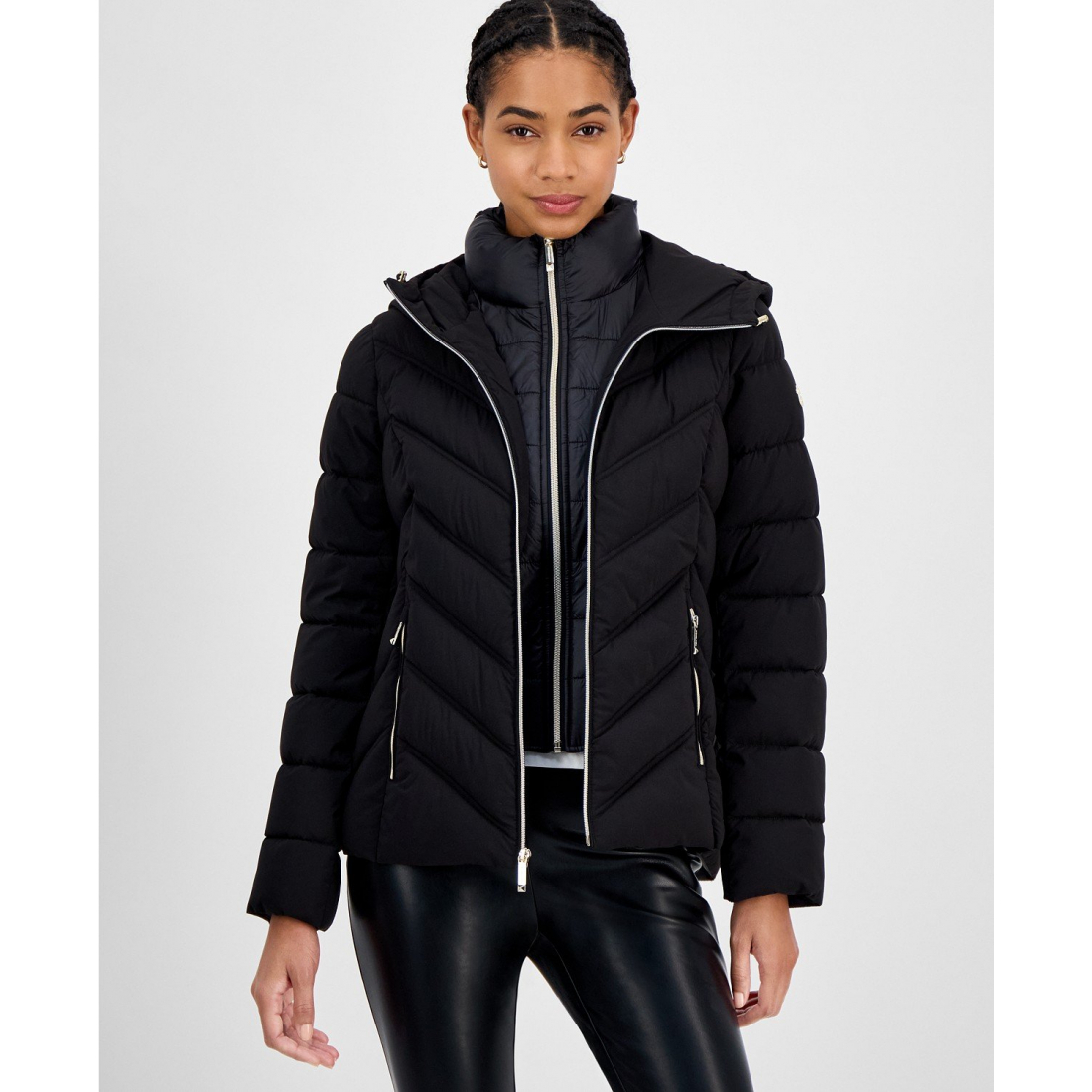 Veste matelassée 'Hooded Bibbed Packable' pour Femmes