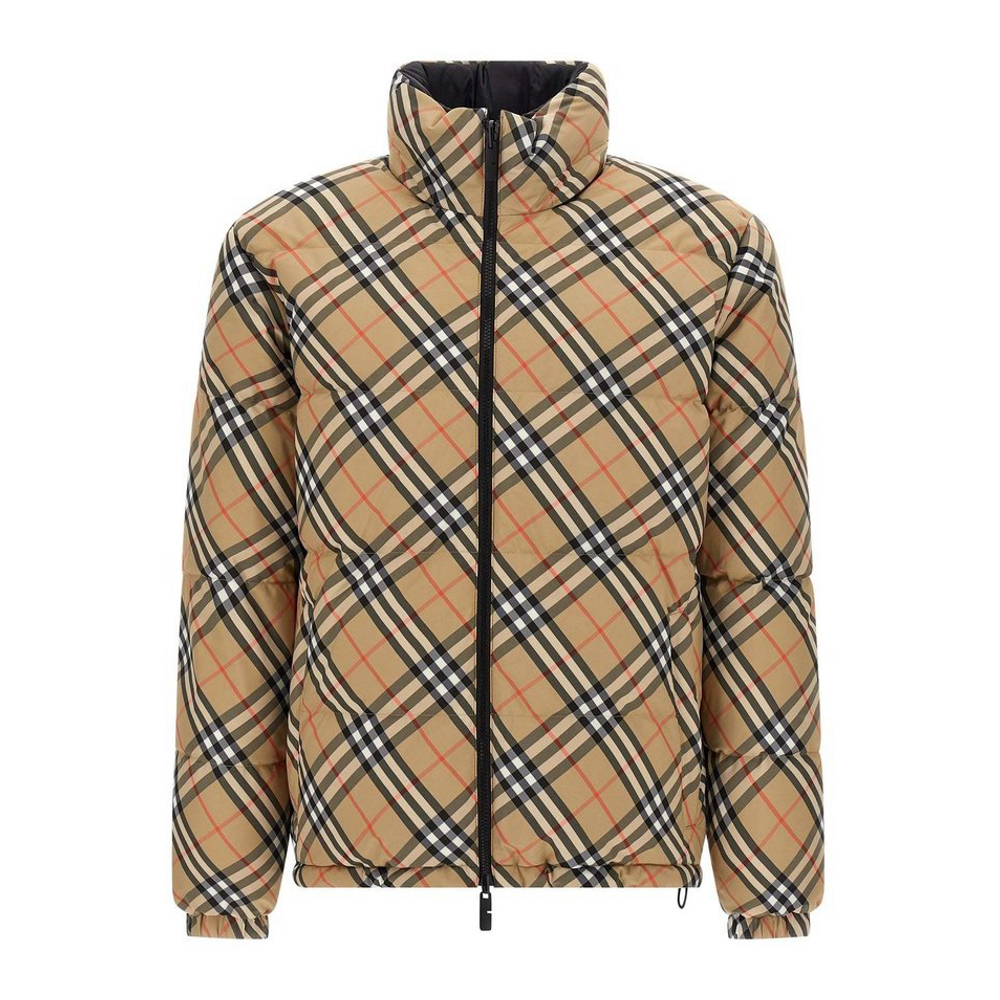 Doudoune en plumes 'Checked Reversible' pour Hommes