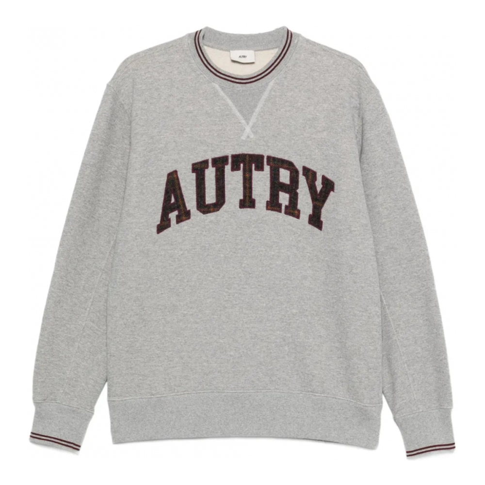 Sweatshirt 'Logo-Embroidered Crew-Neck' pour Hommes