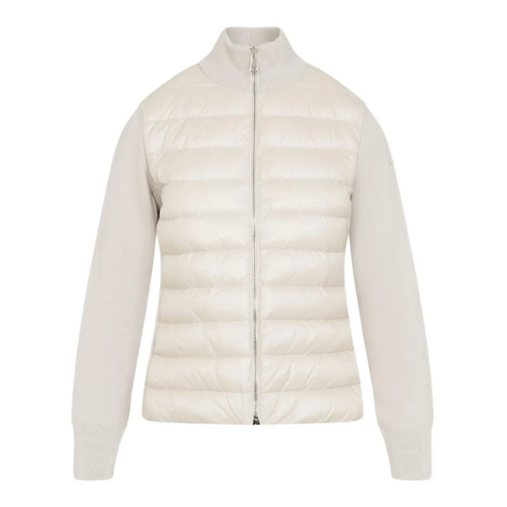 Veste matelassée 'Knit-Panel' pour Femmes