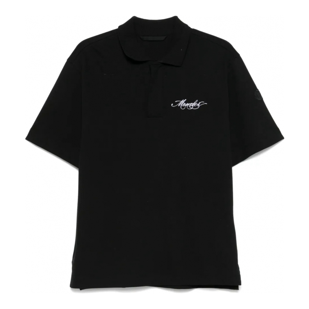 Men's 'Logo-Embroidered' Polo Shirt