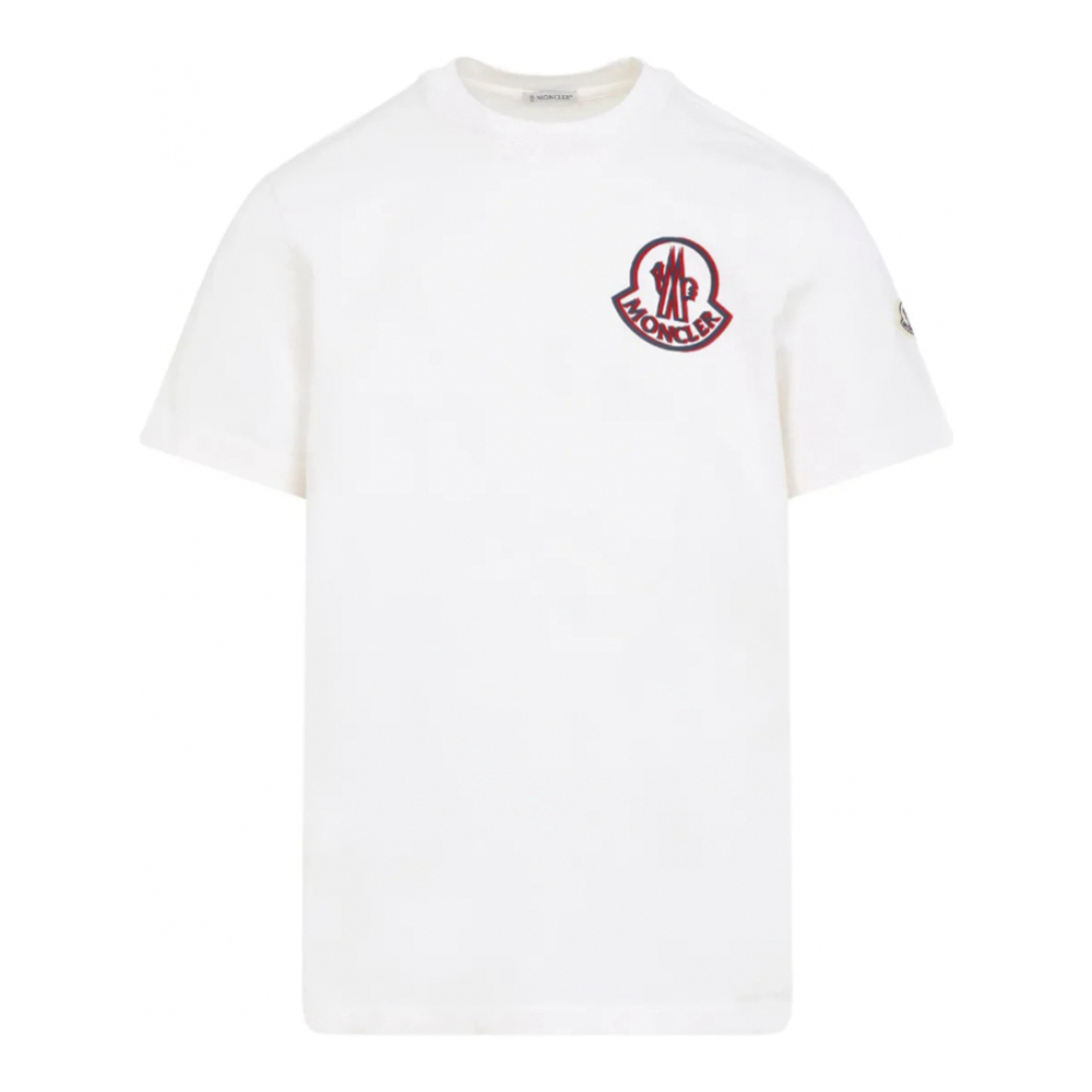 'Logo-Patch' T-Shirt für Herren