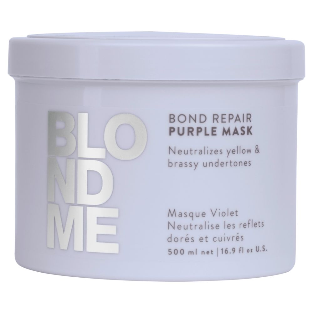 'BlondMe Bond Repair Purple' Mask - 500 ml