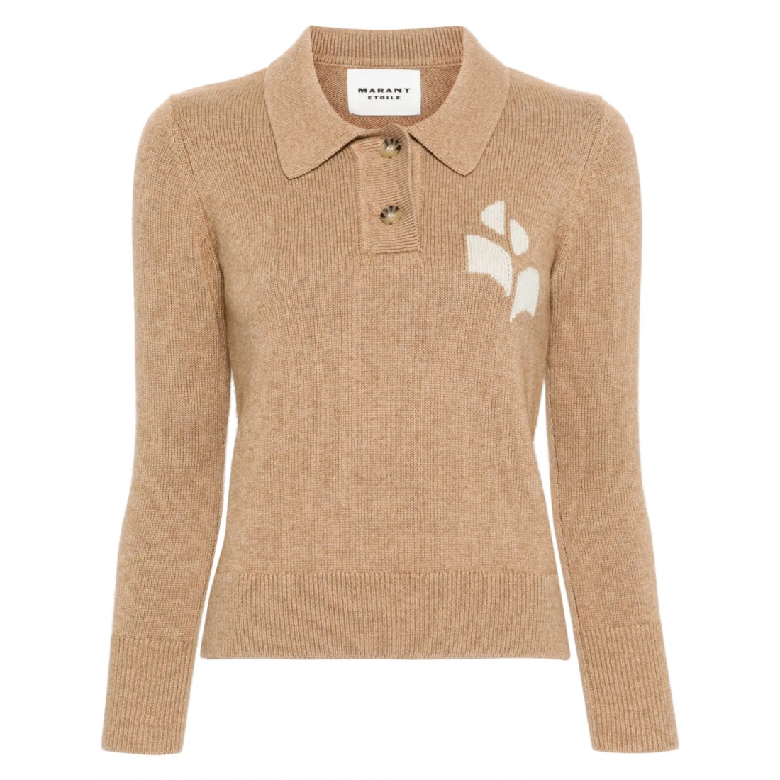 Women's 'Nola Knitted Polo' Sweatshirt