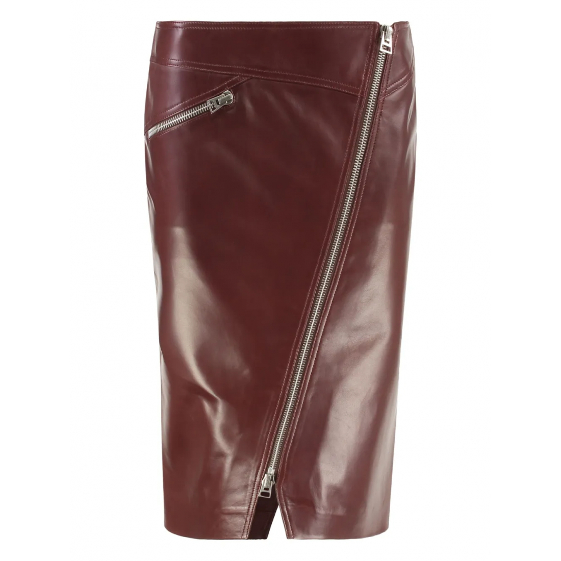 Women's 'Zip-Pocket' Midi Skirt