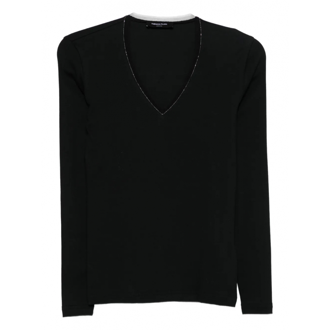 T-Shirt manches longues 'V-Neck' pour Femmes