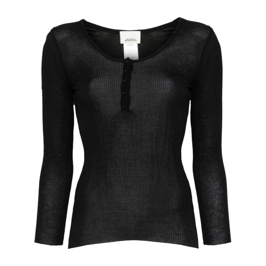 Top à manches longues 'Lamylic Henley' pour Femmes