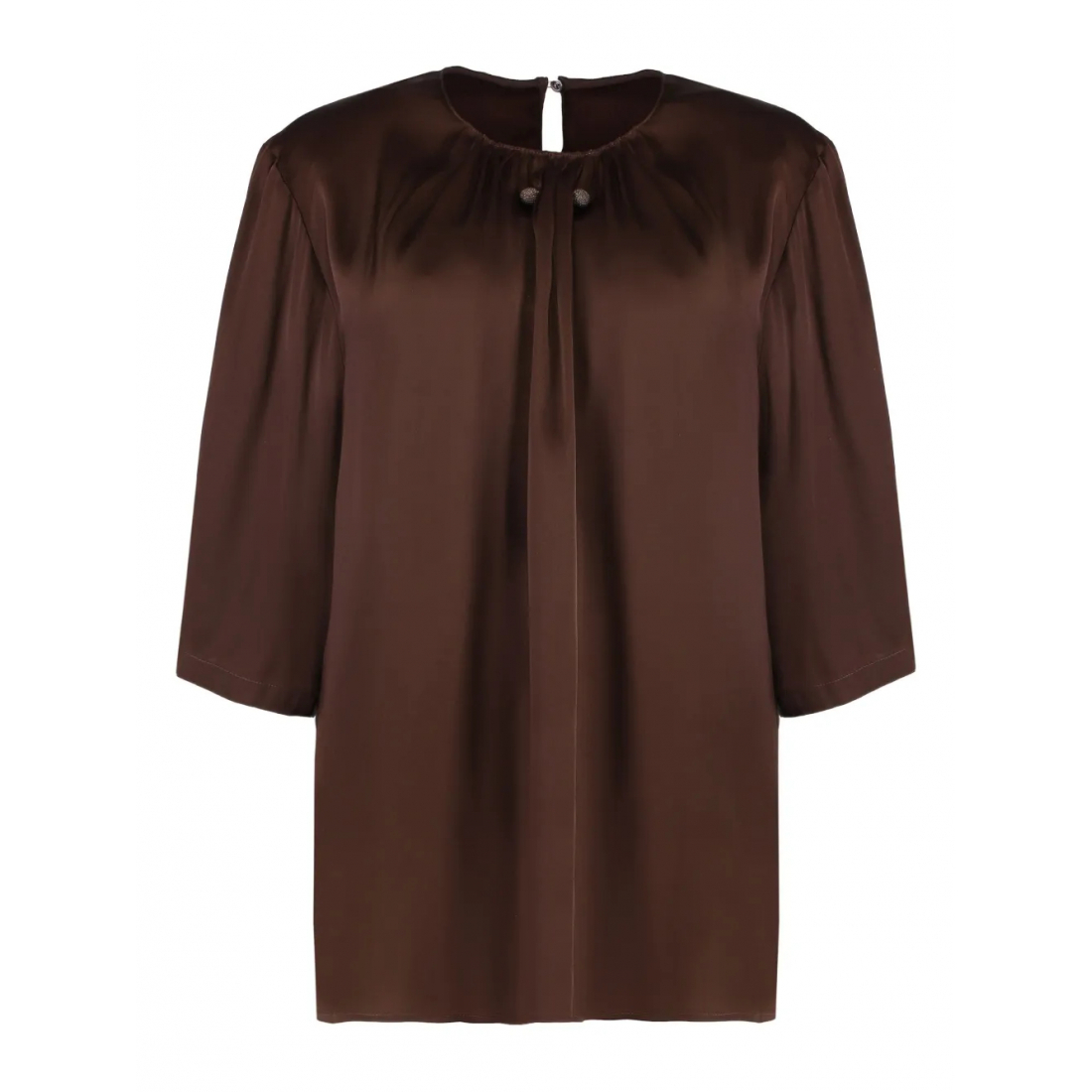 Blouse à manches courtes 'Embellishment-Detail' pour Femmes