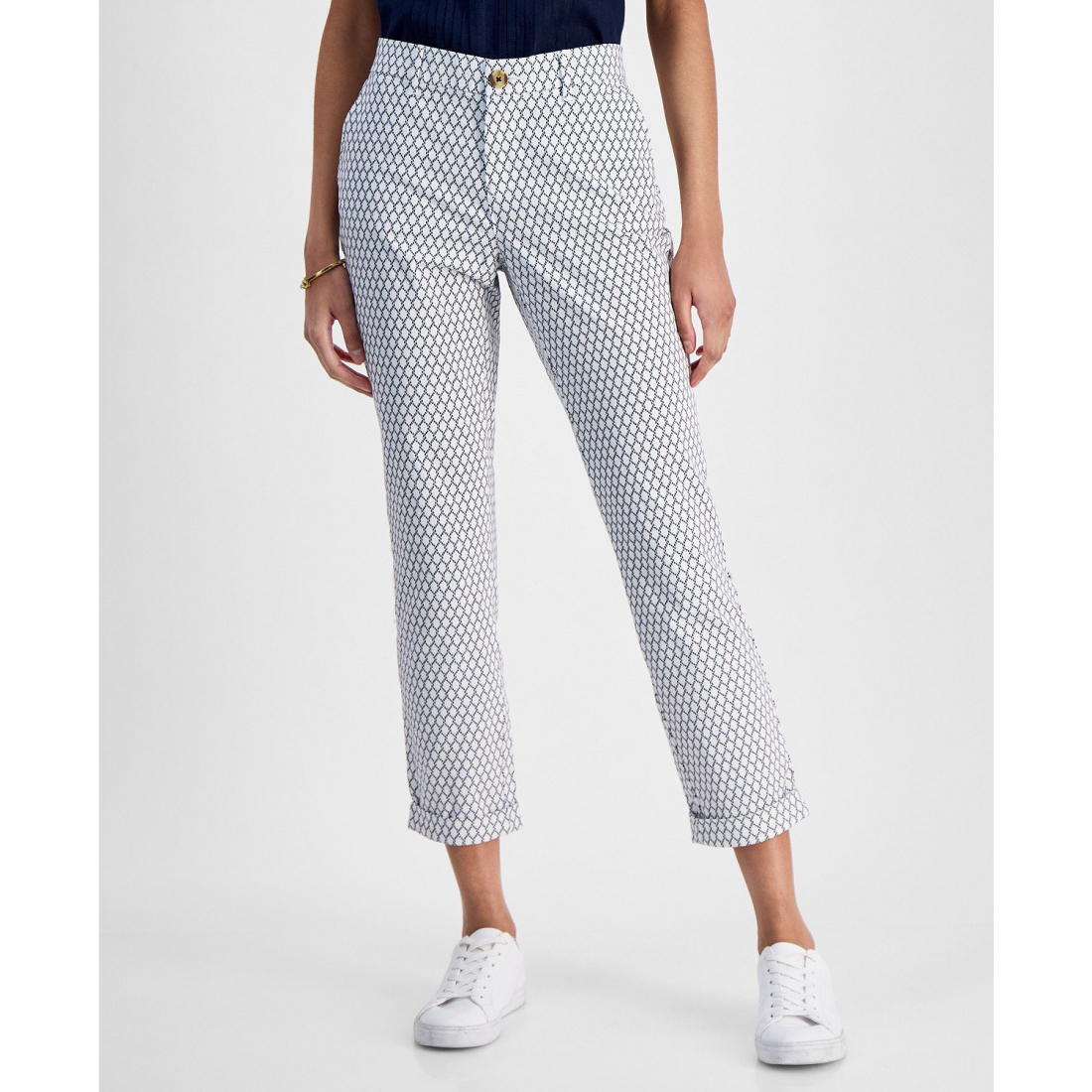 Pantalon 'Rope-Print Hampton Chino' pour Femmes