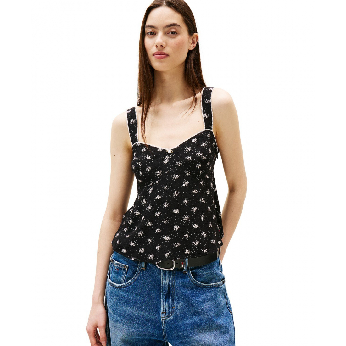 Débardeur 'Floral-Print Sweetheart' pour Femmes