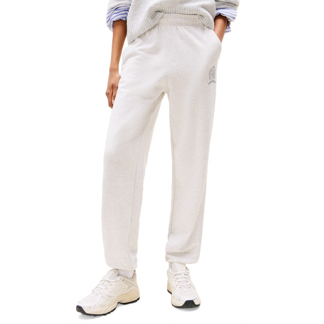 Jogging 'High-Rise Cotton Crest' pour Femmes