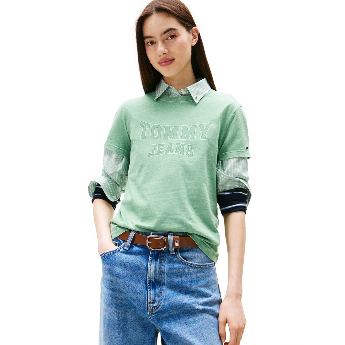 Women's 'Regular Varsity Cotton' T-Shirt