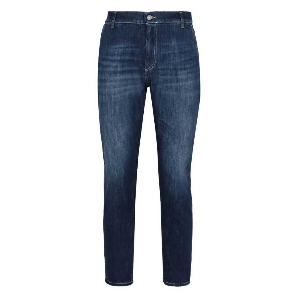 Jeans skinny 'Contrast-Stitch' pour Femmes