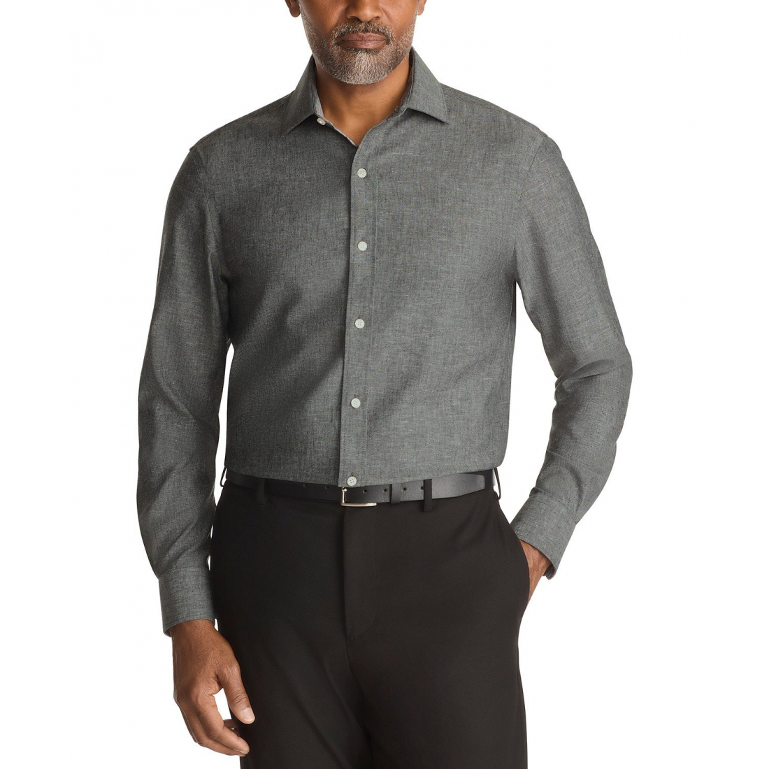 Chemise 'Mens Regular Fit Linen Dress' pour Hommes