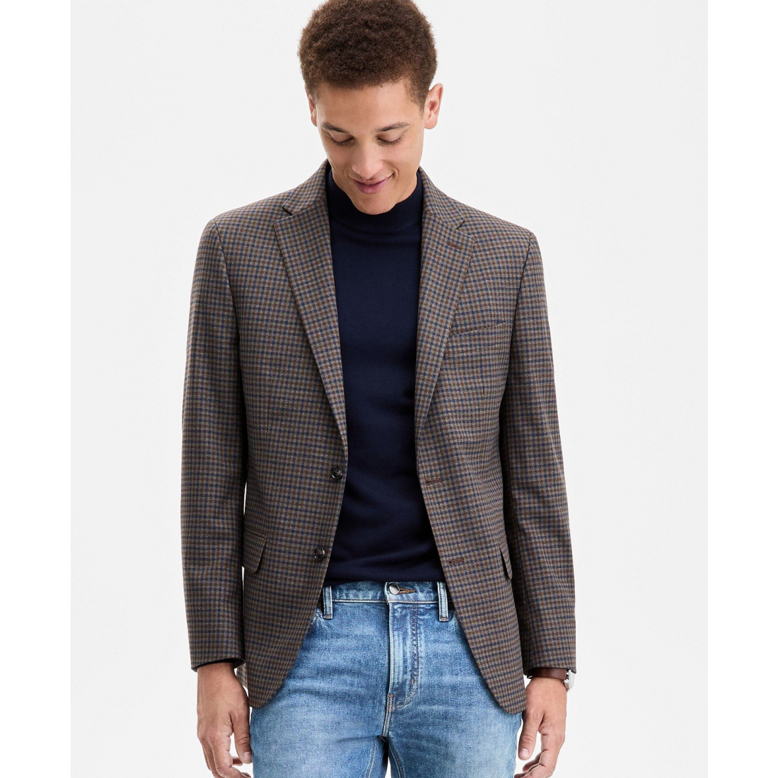 'Modern-Fit Check Sport' Klassischer Blazer für Herren