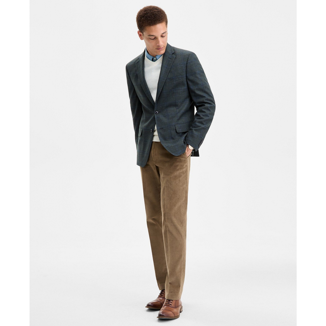 'Modern-Fit Check Sport' Klassischer Blazer für Herren