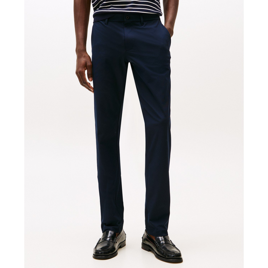 Pantalon 'Denton Tailored Fit Knit Tech Chinos' pour Hommes