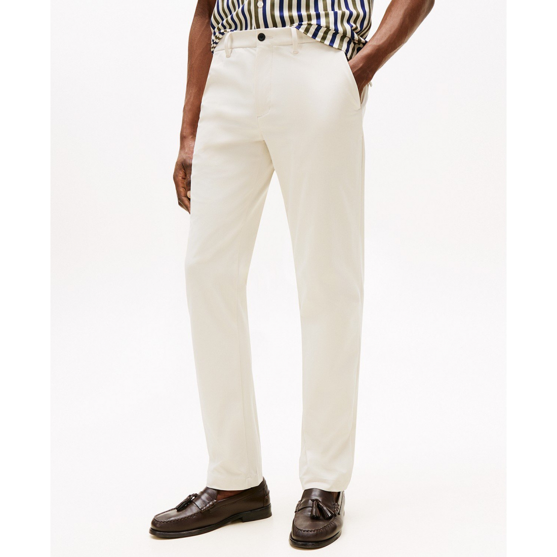 Pantalon 'Denton Tailored Fit Knit Tech Chinos' pour Hommes