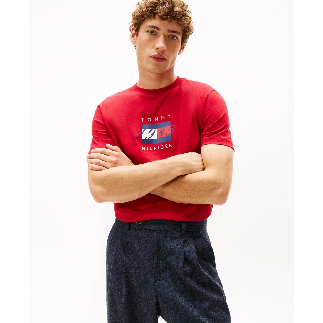 T-shirt 'Linear Flag 1985 Graphic' pour Hommes