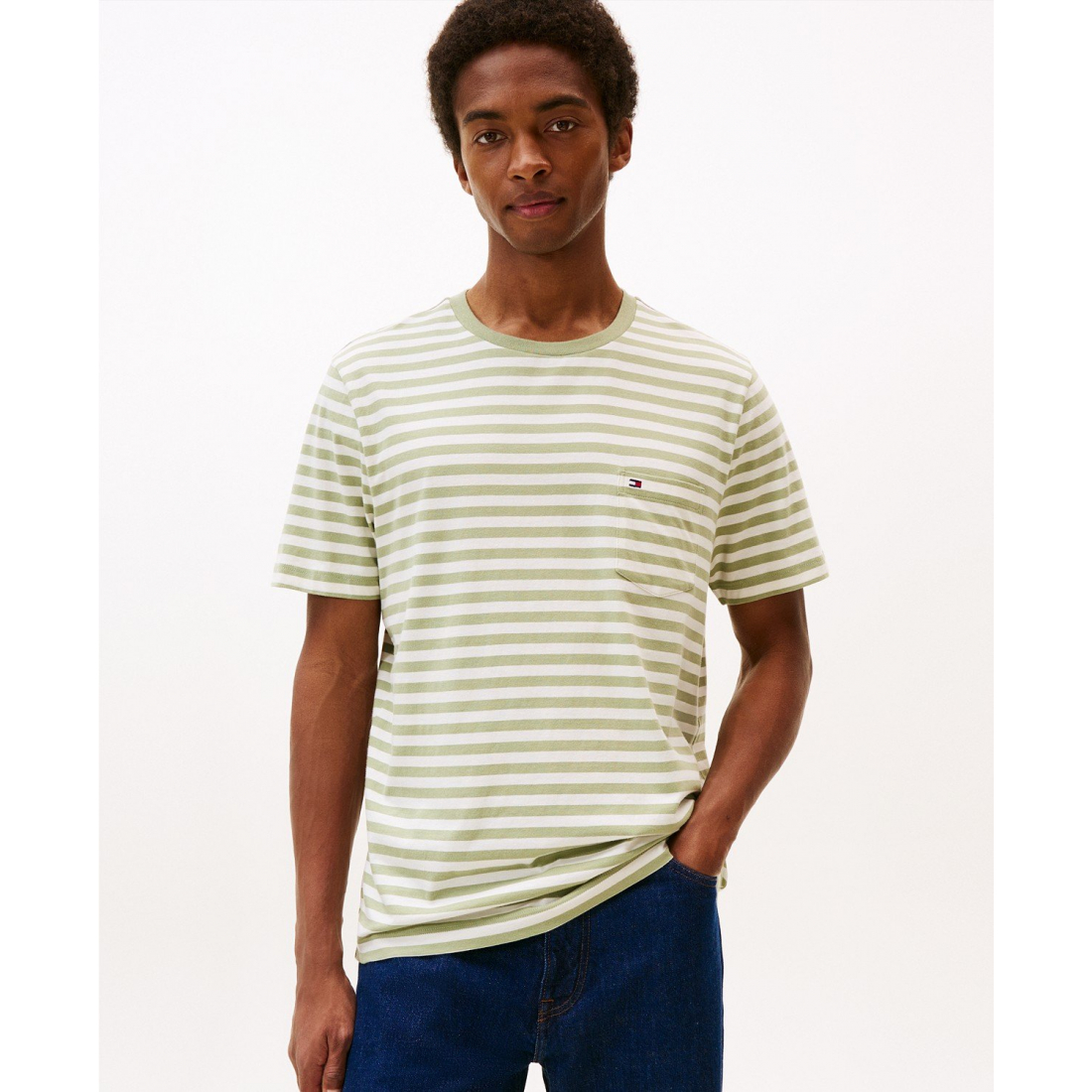 Men's 'Regular-Fit Essential Stripe' T-Shirt