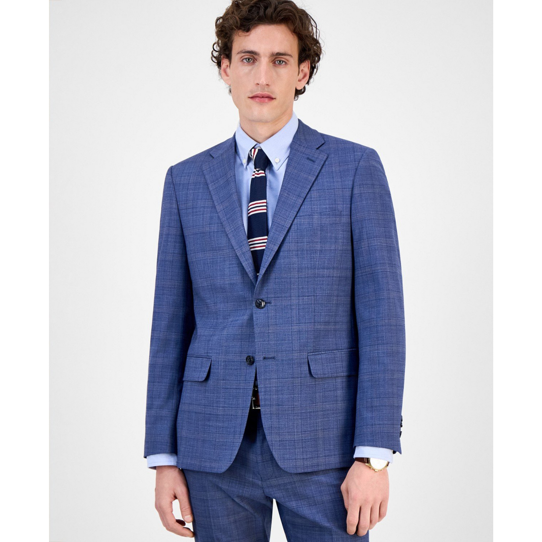 Blazer 'Modern-Fit Wool TH-Flex Stretch Suit Separates' pour Hommes