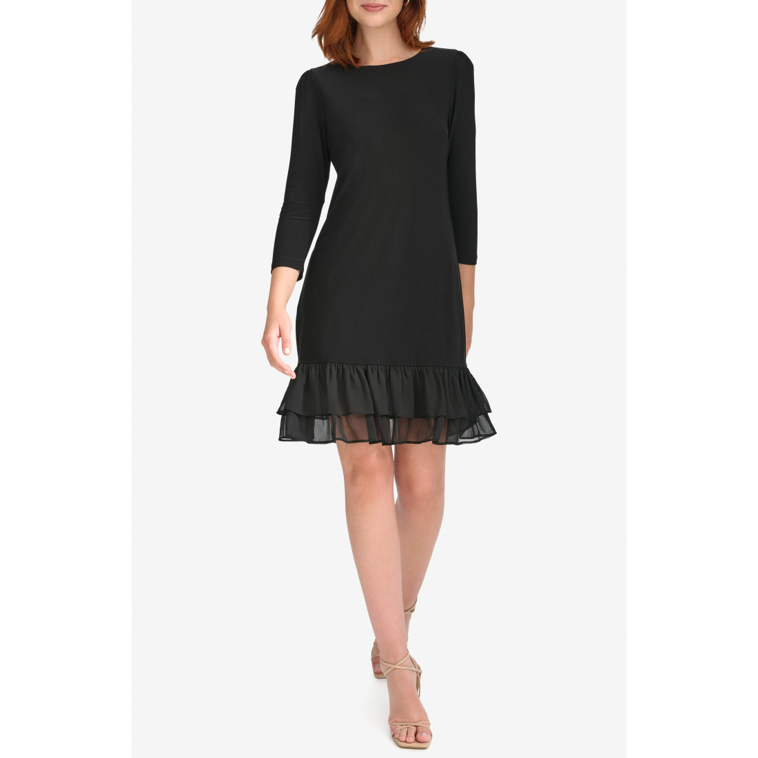 Robe mini 'Three Quarter Sleeve' pour Femmes