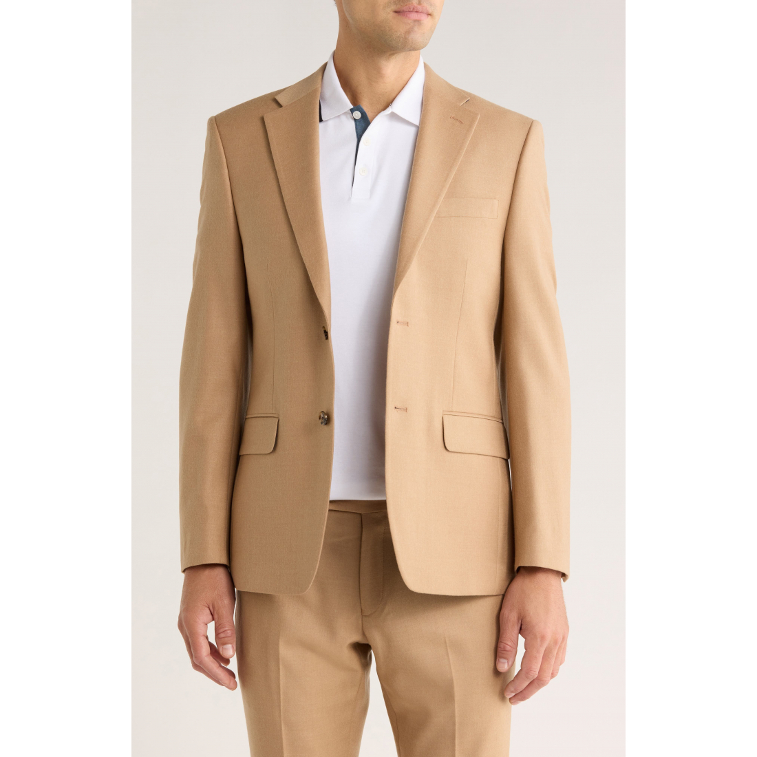 Blazer 'Notch Lapel Wool Twill' pour Hommes