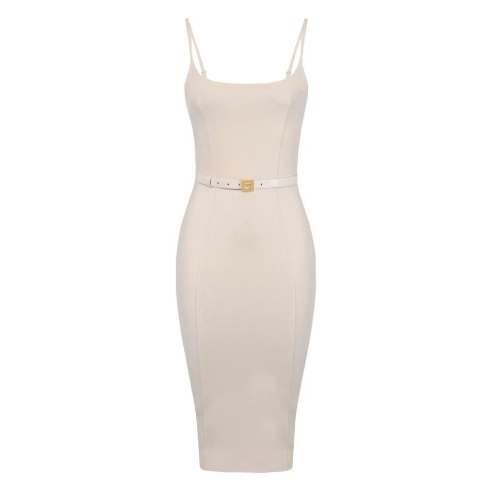 Robe sans manches 'Belted' pour Femmes