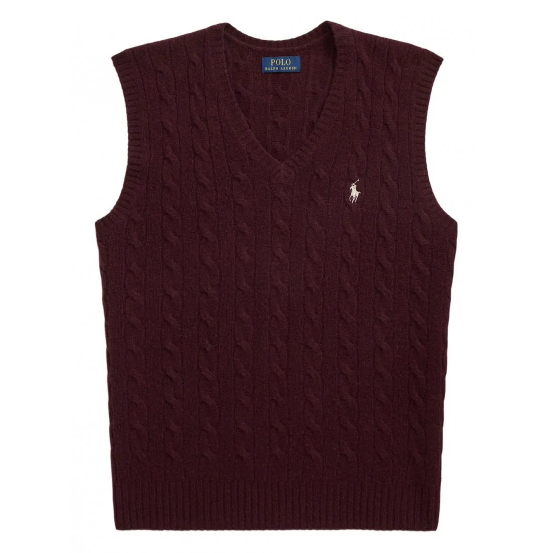 Pull 'Cable-knit sleeveless' pour Hommes