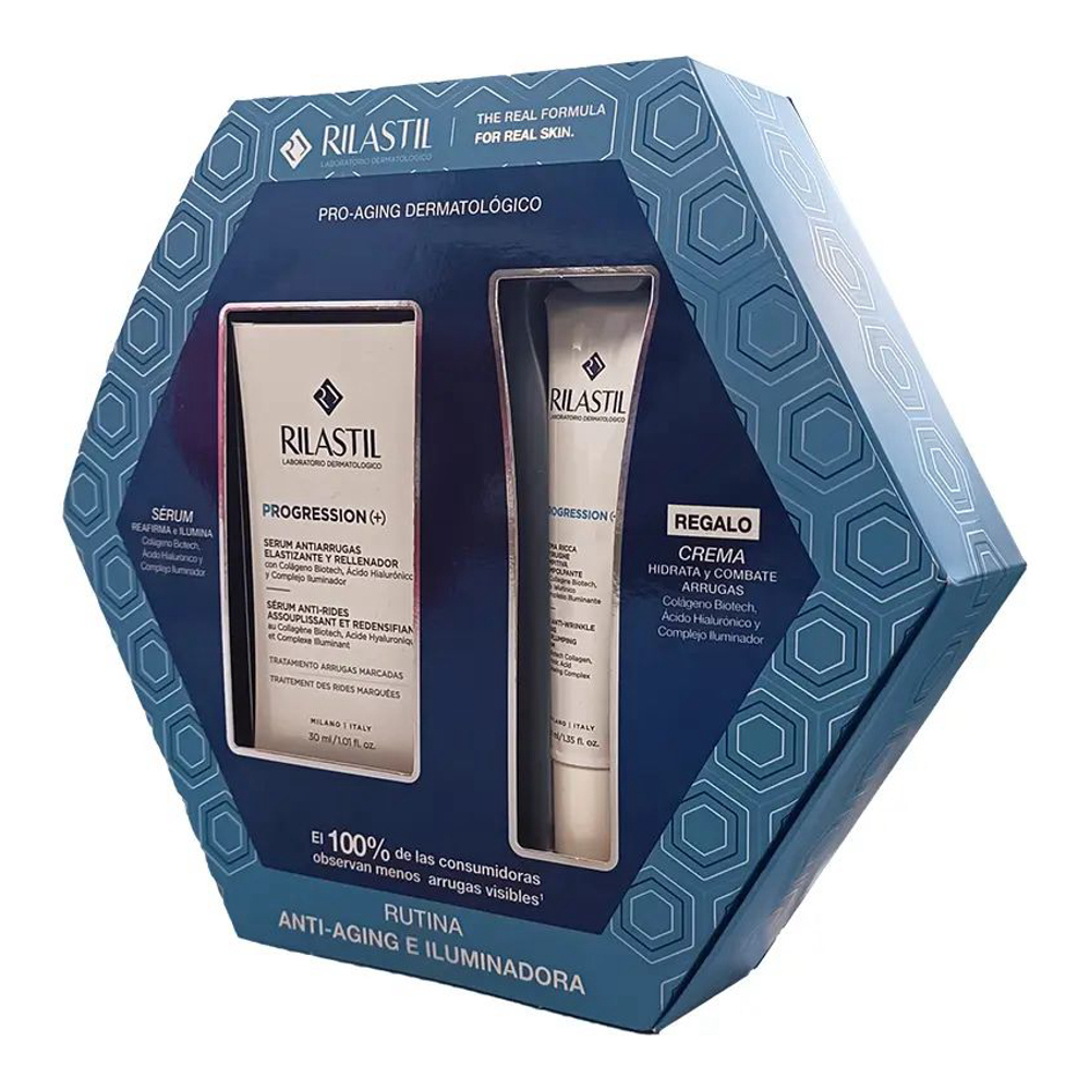 Coffret de soins de la peau 'Progression(+) Anti' - 2 Pièces