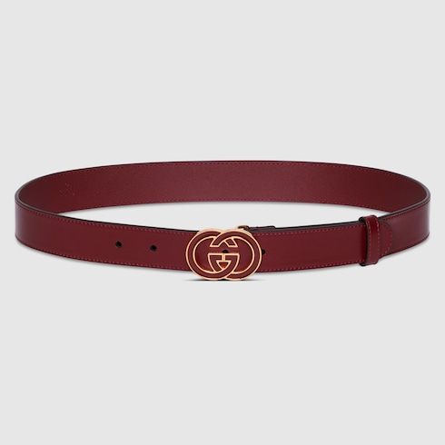 Ceinture 'Interlocking G Buckle' pour Femmes
