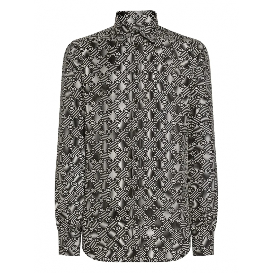 Chemise 'Geometric-Print' pour Hommes