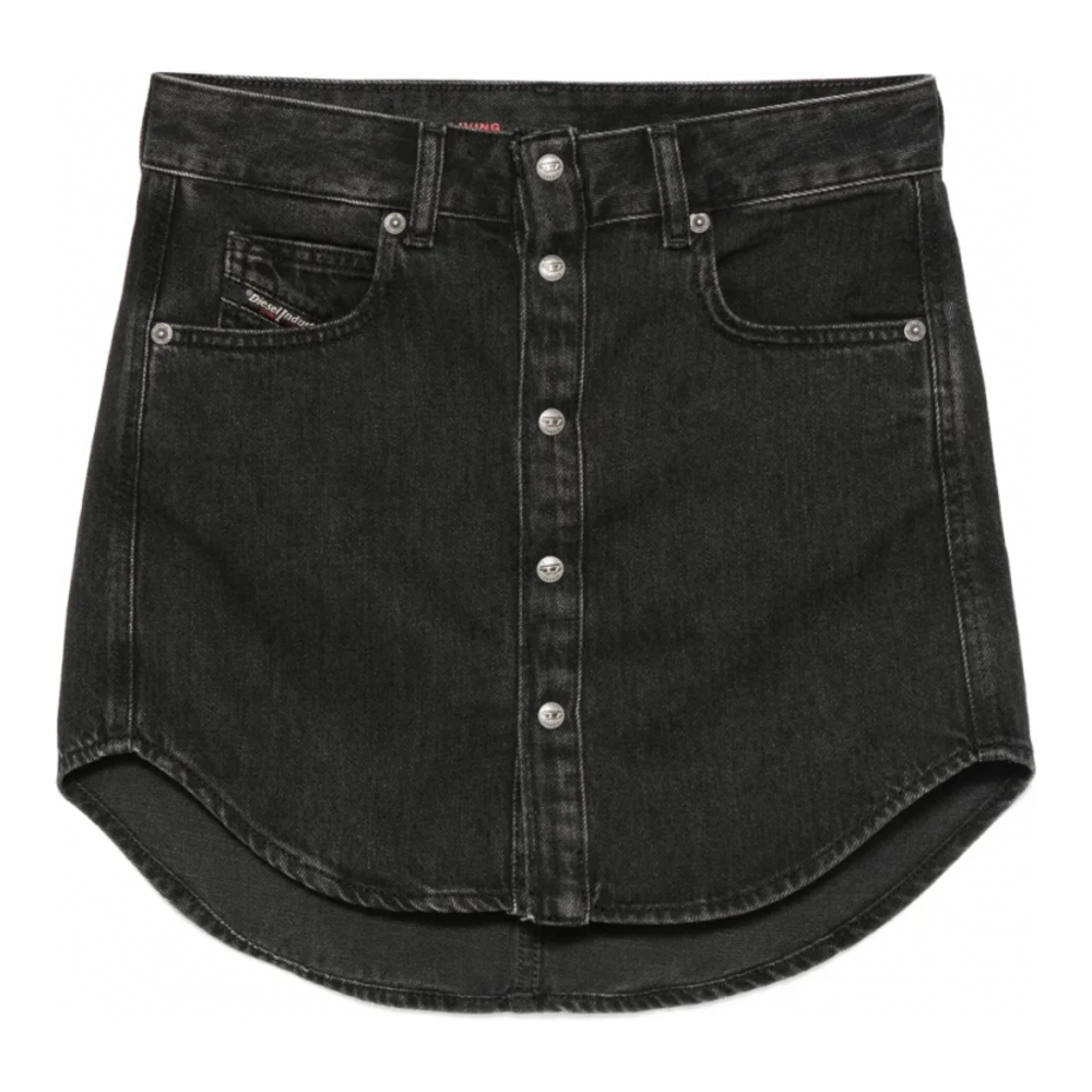 Mini Jupe 'Button-Front' pour Femmes