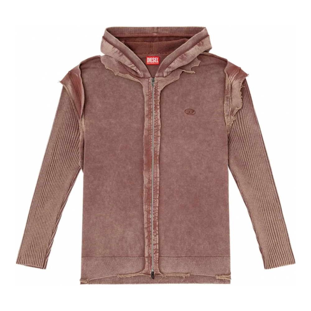 Sweatshirt à capuche  'K-Pelto Frayed Zip-Up' pour Hommes