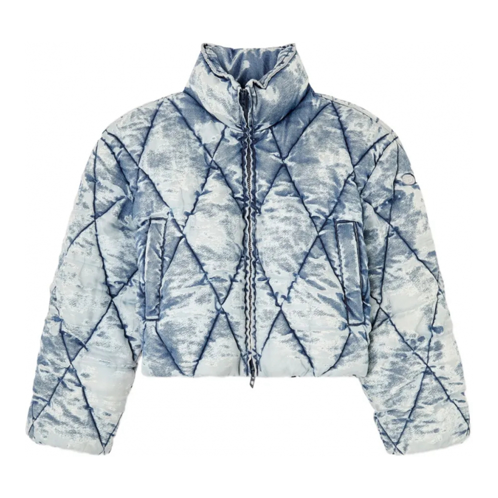 Veste matelassée 'Quilted Acid-Wash' pour Femmes
