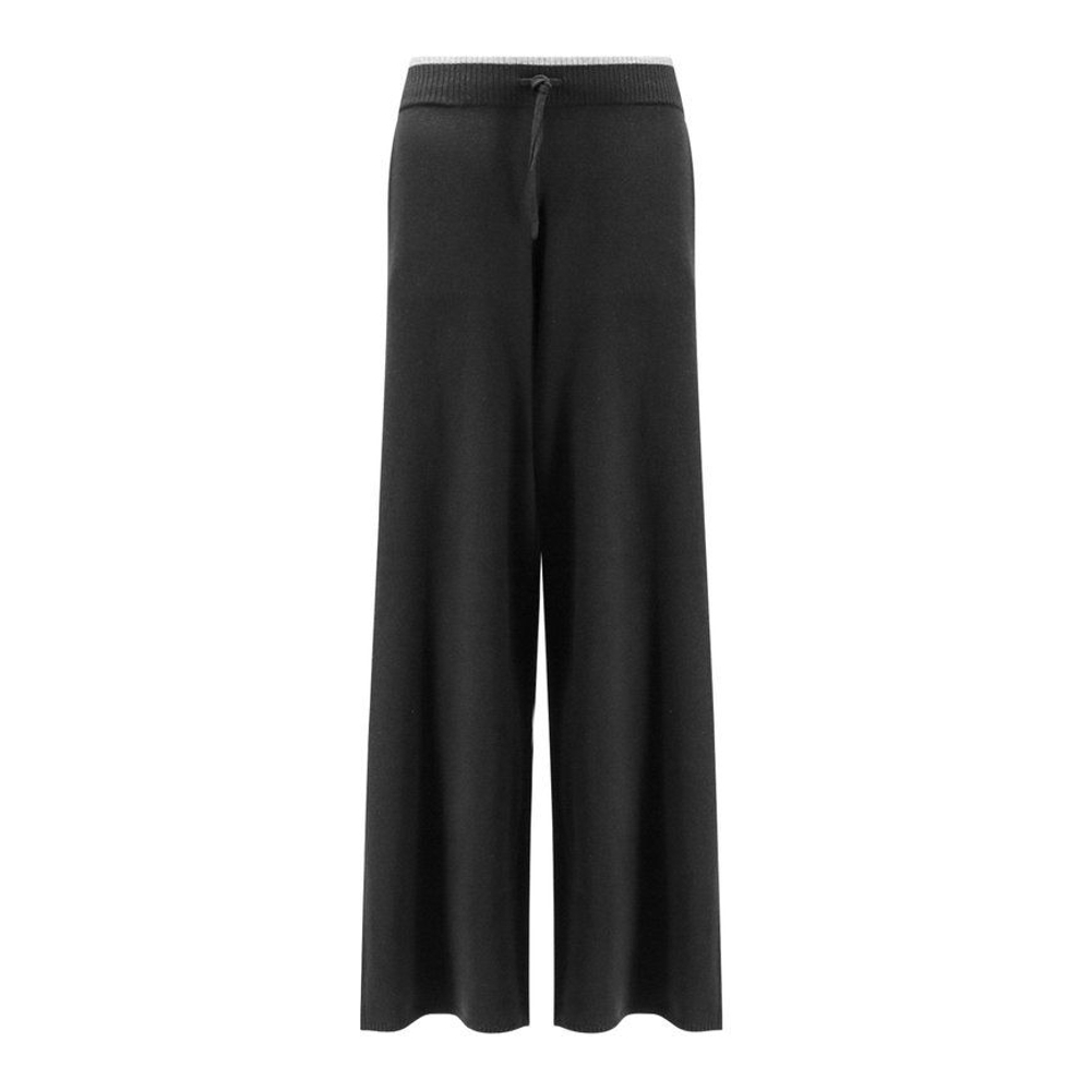 Women's 'Logo-Patch Knitted Trousers' Trousers