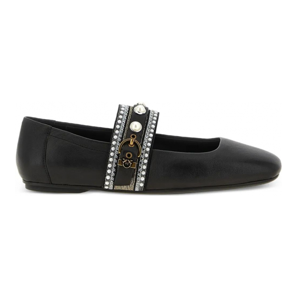 Ballerines 'Embellished-Buckle' pour Femmes
