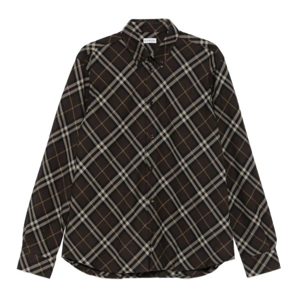 Chemise 'Checked Button-Down' pour Hommes