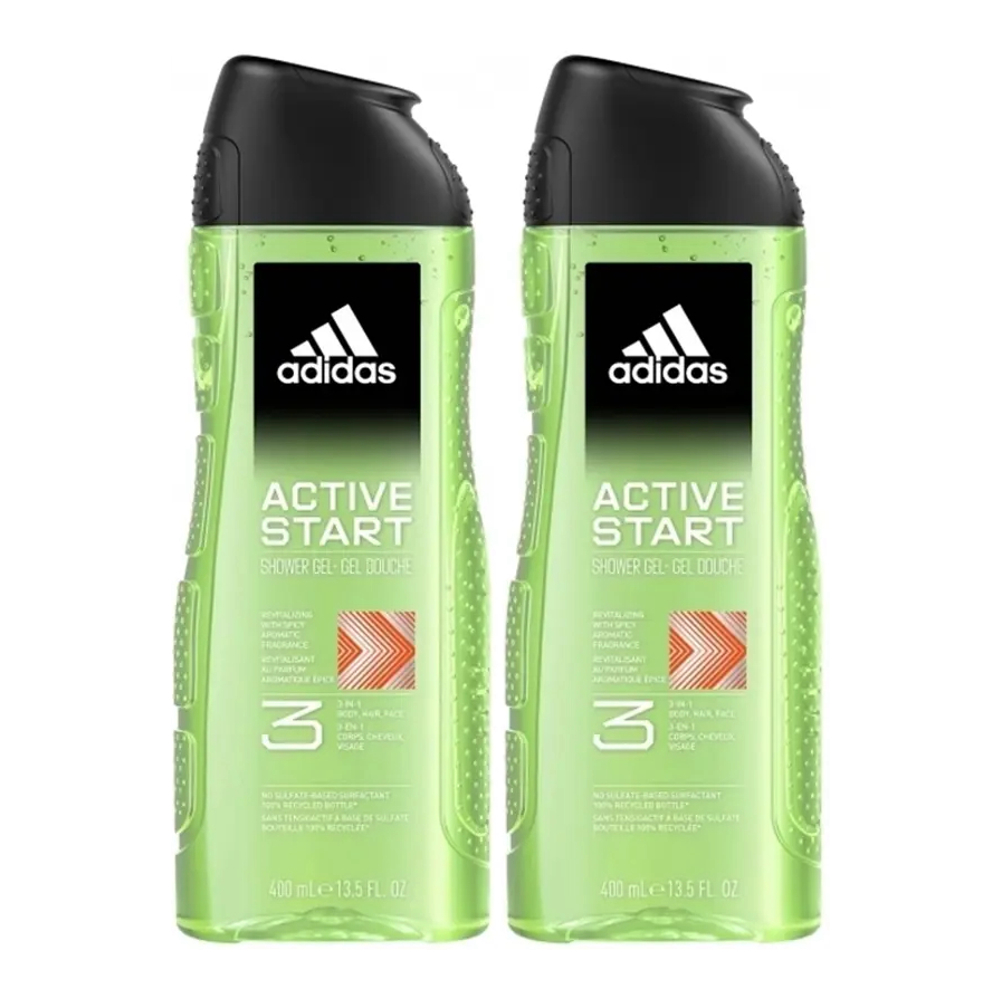 'Active Start' Duschgel - 400 ml, 2 Stücke