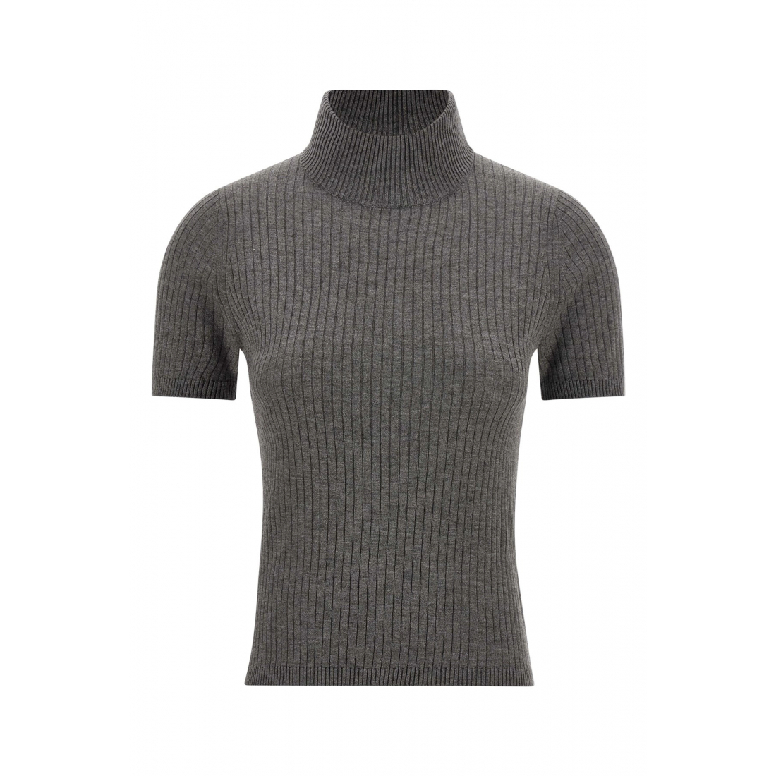 Pull à manches courtes 'Janagy Ribbed' pour Femmes