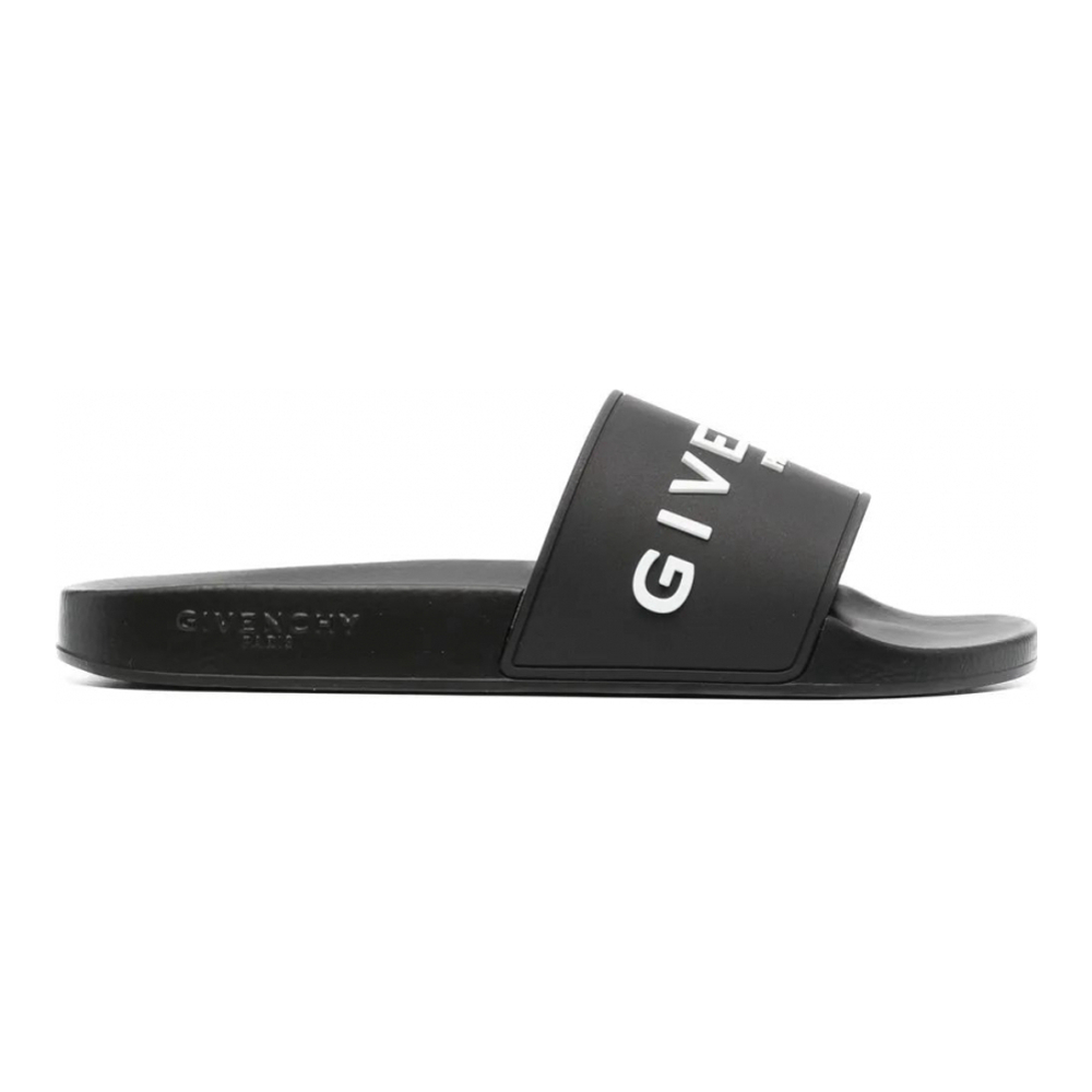 Men's 'Logo-Print Pool' Slides