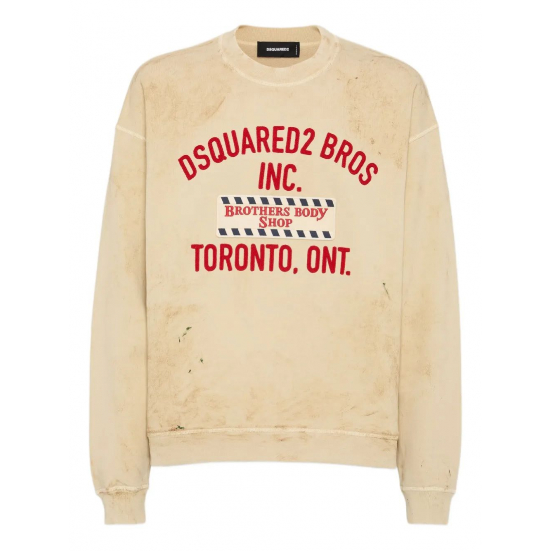Men's 'Slogan-Embroidered' Sweatshirt