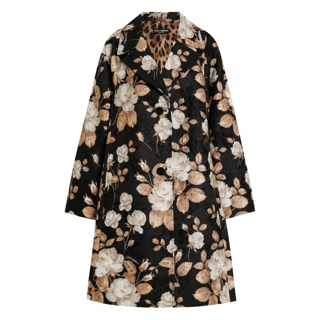 Manteau 'Rose-Print' pour Femmes