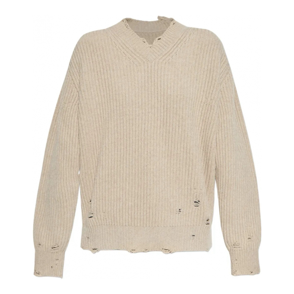 Pull 'Distressed Ribbed' pour Femmes