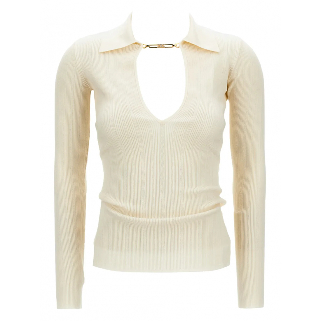 Women's 'Chain-Detail Ribbed' Sweater