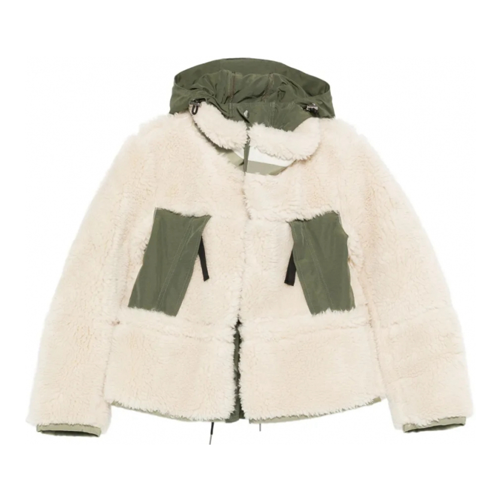 Veste 'Hooded Panelled' pour Femmes