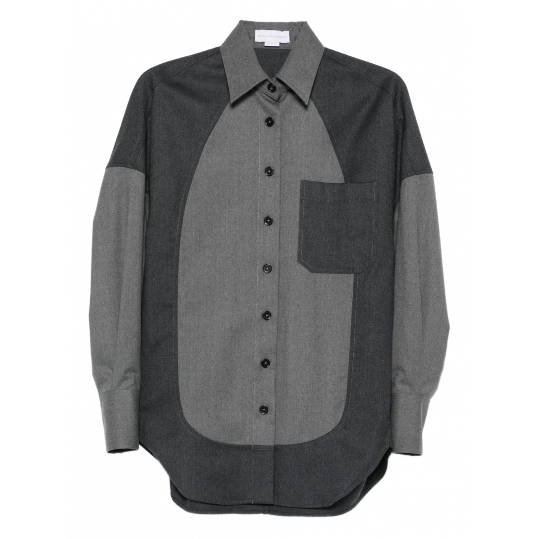 Chemise 'Panelled Button-Up' pour Femmes