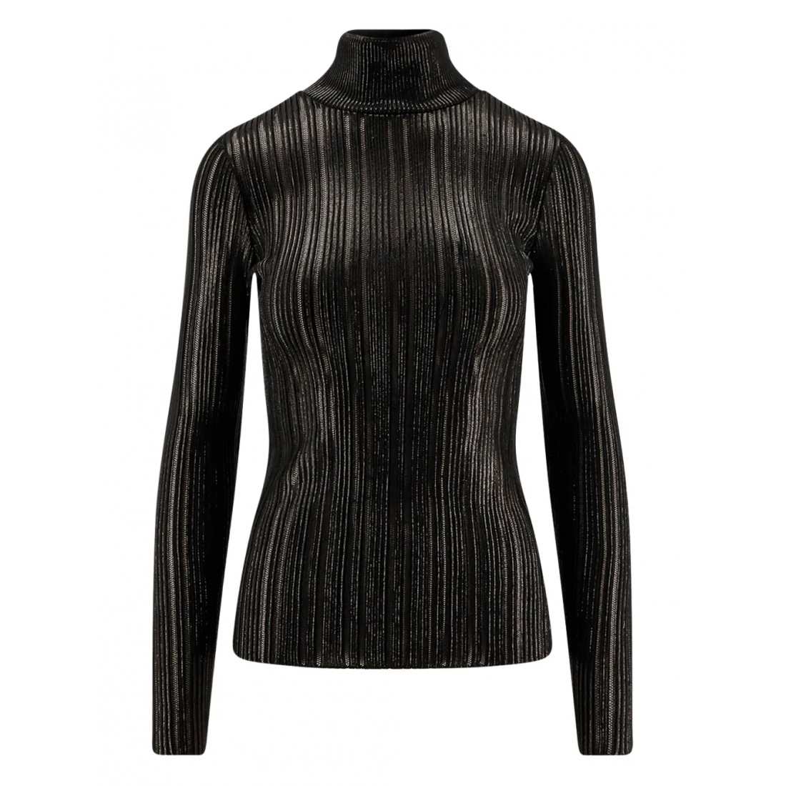 Women's 'Ribbed Turtleneck' Turtleneck Top